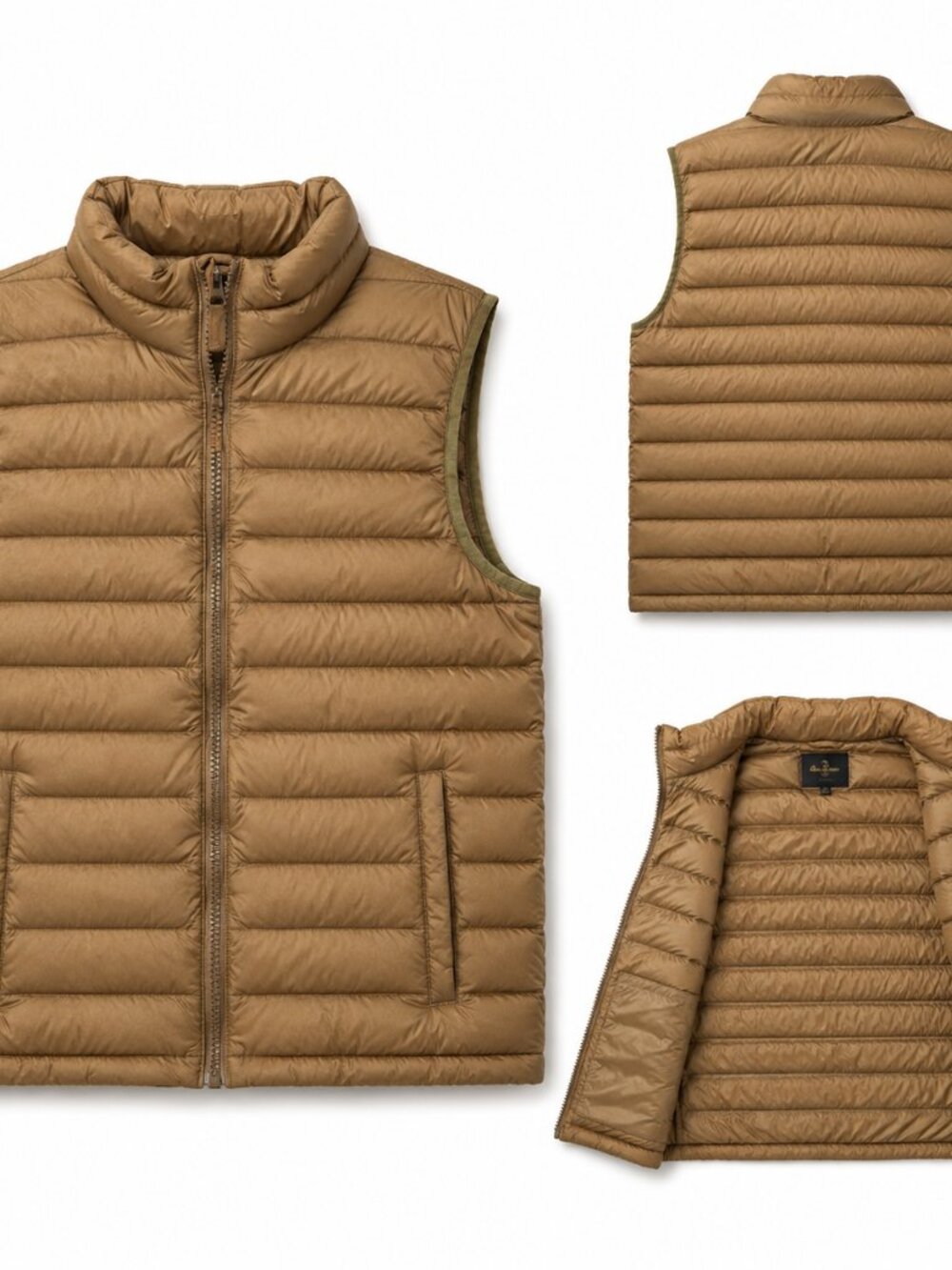 Ozark Trail Outdoor Equipment men’s quilted puffer vest in size Large (42–44).